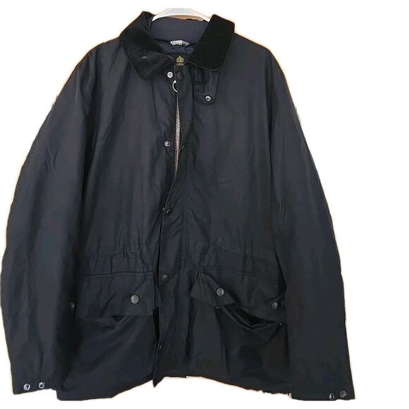 Barbour Beattock Sylkoil Wax Jacket Men’s Size Large Quilted Interior - Picture 1 of 11